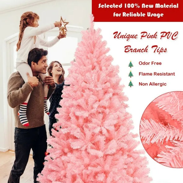 7.5 Feet Hinged Artificial Christmas Tree Full Fir Tree