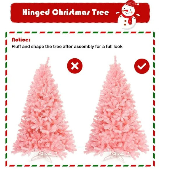 7.5 Feet Hinged Artificial Christmas Tree Full Fir Tree