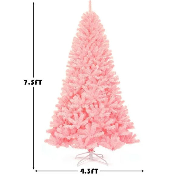 7.5 Feet Hinged Artificial Christmas Tree Full Fir Tree