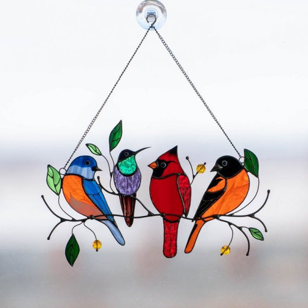 Artificial Bird Pendant Garden Garden Forest